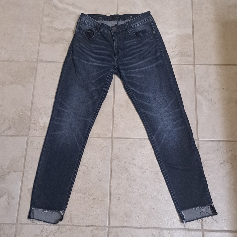 MISS ME ankle skinny blue jeans, 26, $98.00